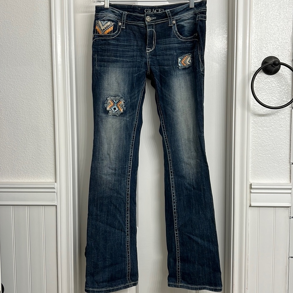 Grace in LA Bootcut Jeans, size 31